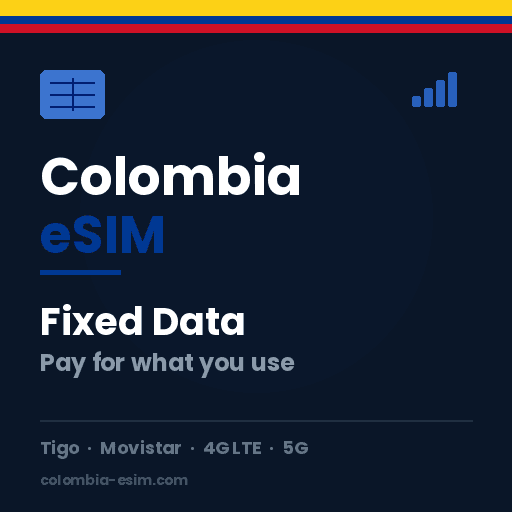 1 GB Colombia eSIM